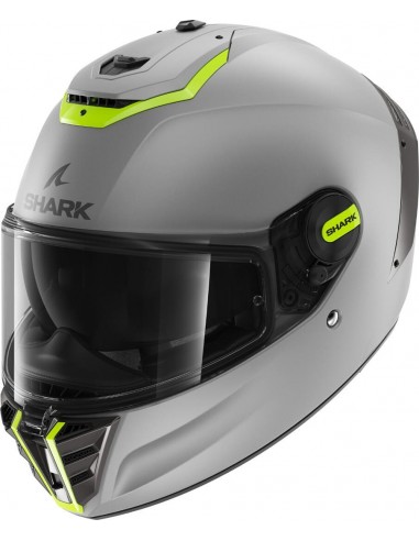 Casco Shark Spartan RS Blank Mat SP | Mate-Negro y naranja