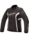 Chaqueta Alpinestars Stella T-Kira V2 Waterproof | Negro y blanco