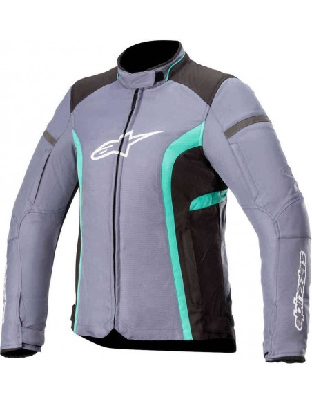 Chaqueta Alpinestars Stella T-Kira V2 Waterproof | Gris y verde