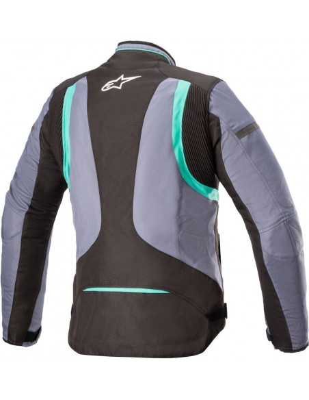 Chaqueta Alpinestars Stella T-Kira V2 Waterproof | Gris y verde