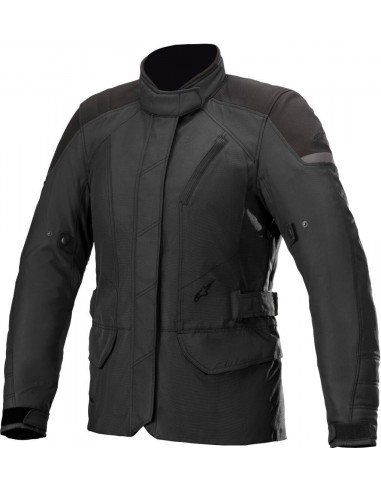Chaqueta Alpinestars Stella Gravity Drystar | Negro y negro