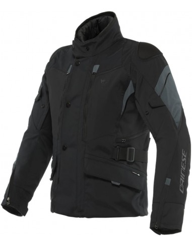 Chaqueta Dainese Carve Master 3 Gore-Tex | Negro-ébano-rojo lava