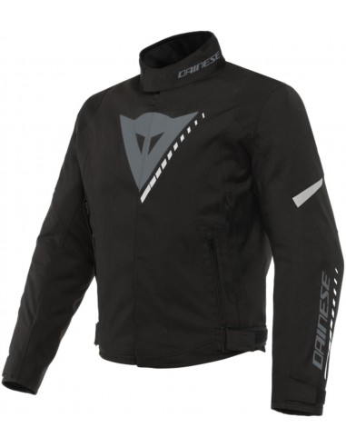 Chaqueta Dainese Veloce D-Dry | Negro-blanco-rojo lava