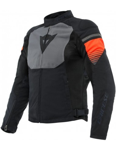 Chaqueta Dainese Air Fast Tex | Negro y gris