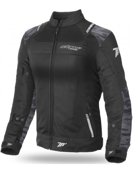Chaqueta Seventy Degrees SD-JR54 | Negro y camuflaje