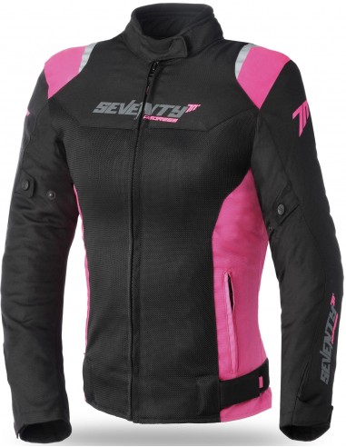 Chaqueta Seventy Degrees SD-JR50 | Negro y rosa
