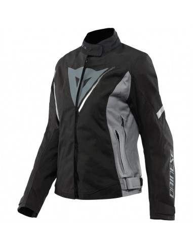 Chaqueta Dainese Veloce D-Dry Lady | Negro-blanco-rojo lava