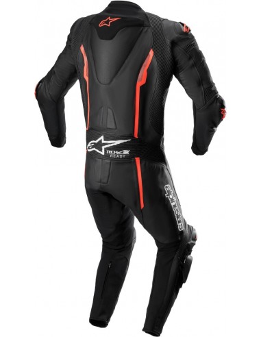 Mono Profesional Alpinestars Missile V2 | Negro y rojo fluor