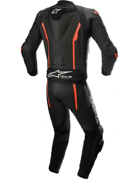 Mono Divisible Alpinestars Missile V2 | Negro y rojo fluor