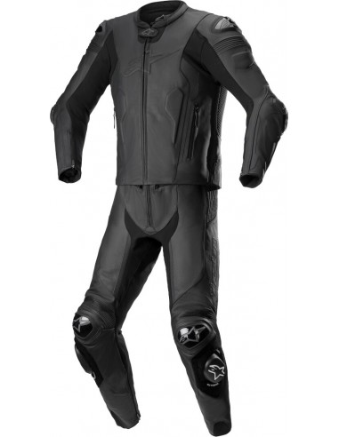 Mono Divisible Alpinestars Missile V2 | Negro y rojo fluor