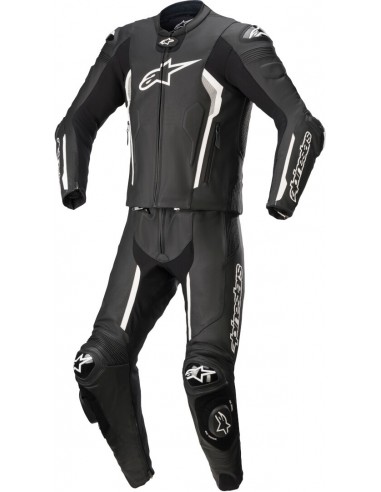 Mono Divisible Alpinestars Missile V2 | Negro y rojo fluor