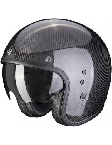 Casco Scorpion Belfast Carbon Evo Solid | Negro