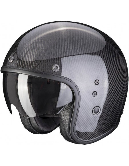 Casco Scorpion Belfast Carbon Evo Solid | Negro
