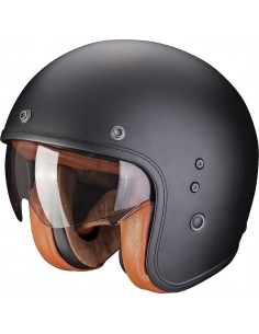 Casco Scorpion Belfast Evo Luxe | Mate-Negro