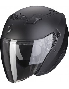 Capacete sólido Scorpion Exo-230 - Preto fosco