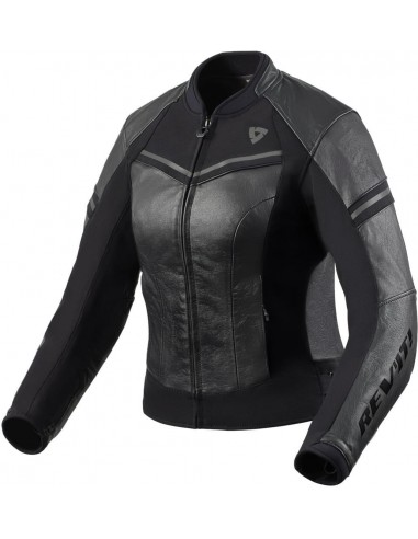 Chaqueta Revit Median Ladies | Negro y turquesa