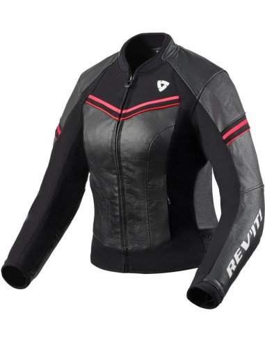 Chaqueta Revit Median Ladies | Negro y turquesa
