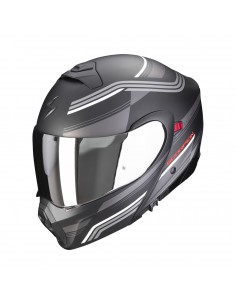 Casco Scorpion Exo-930 Multi | Mate-Negro y plata