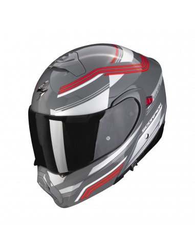 Casco Scorpion Exo-930 Multi | Mate-Negro y plata