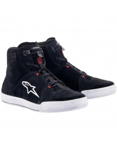 Sapatos Alpinestars Chrome - Fluor preto-cinzento-vermelho