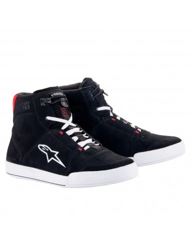 Botas Alpinestars Chrome | Negro-gris-rojo fluor