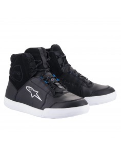 Botas Alpinestars Chrome Drystar | Negro-blanco-azul