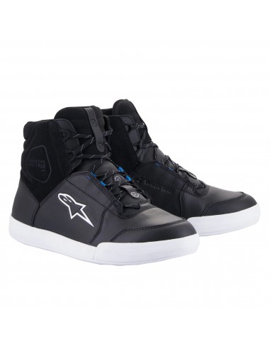 Botas Alpinestars Chrome Drystar | Negro-gris oscuro-amarillo fluor