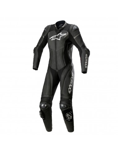 Mono Alpinestars Profesional Stella GP Plus | Negro-blanco-gris metálico