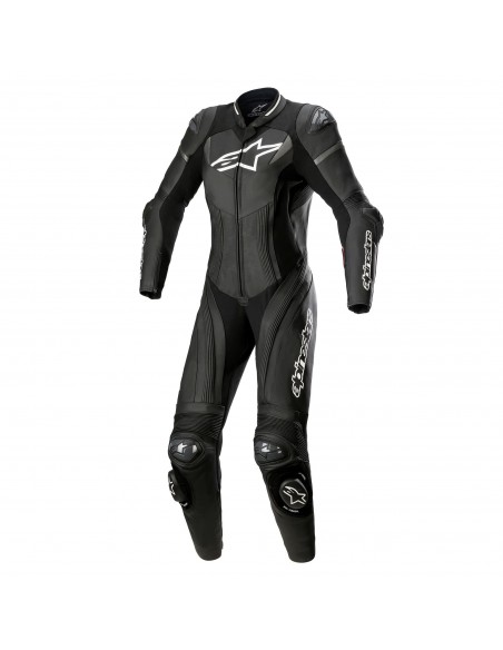Mono Alpinestars Profesional Stella GP Plus | Negro-blanco-gris metálico