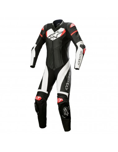 Mono Alpinestars Profesional Stella GP Plus | Negro-blanco-gris metálico