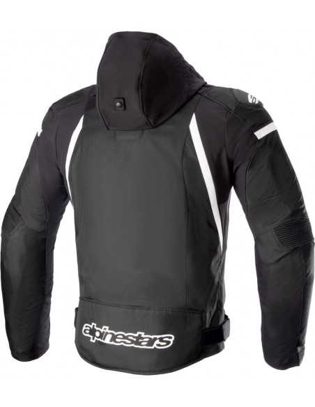 Chaqueta Alpinestars Zaca Waterproof | Negro y blanco