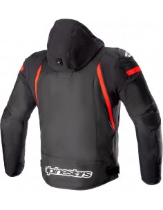 Chaqueta Alpinestars Zaca Waterproof | Negro-rojo-blanco 2