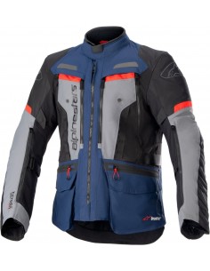 Chaqueta Alpinestars Bogota Pro Drystar | Azul oscuro-negro-rojo