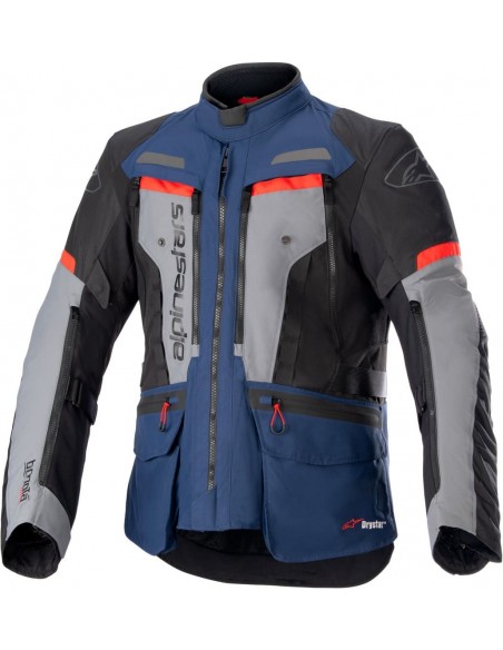 Chaqueta Alpinestars Bogota Pro Drystar | Azul oscuro-negro-rojo