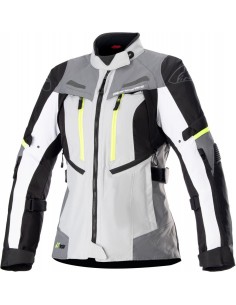 Chaqueta Alpinestars Stella Bogota Pro Drystar | Gris hielo y gris oscuro