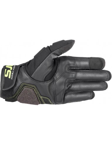 Guantes Alpinestars Halo | Verde-negro-amarillo fluor