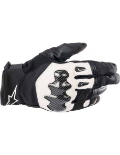Luvas Alpinestars SMX-1 Drystar - Preto e branco