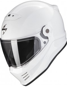 Capacete sólido Scorpion Covert FX - Branco