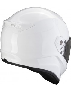 Capacete sólido Scorpion Covert FX - Branco 2