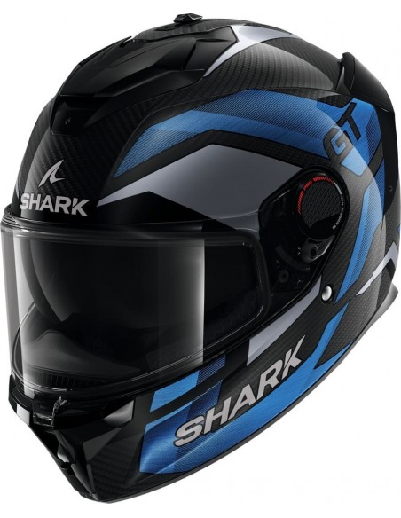 Casco Shark Spartan GT Pro Carbon Ritmo | Negro-azul-gris