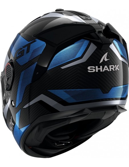 Casco Shark Spartan GT Pro Carbon Ritmo | Negro-azul-gris