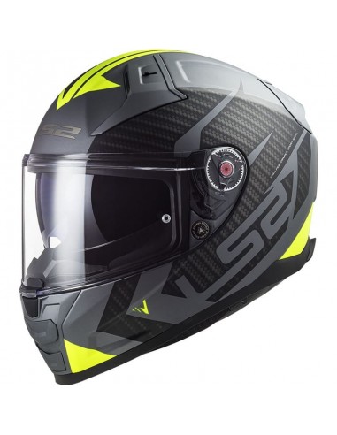 Casco LS2 FF811 Vector II Splitter | Negro y blanco
