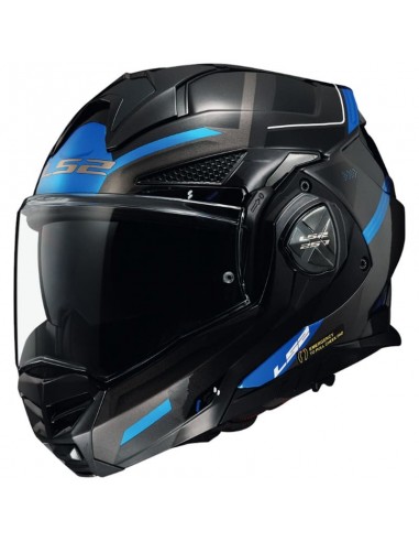 Casco LS2 FF901 Advant X Spectrum | Negro-blanco-rojo