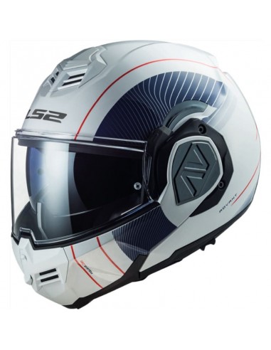 Casco LS2 FF906 Advant Cooper | Blanco y azul