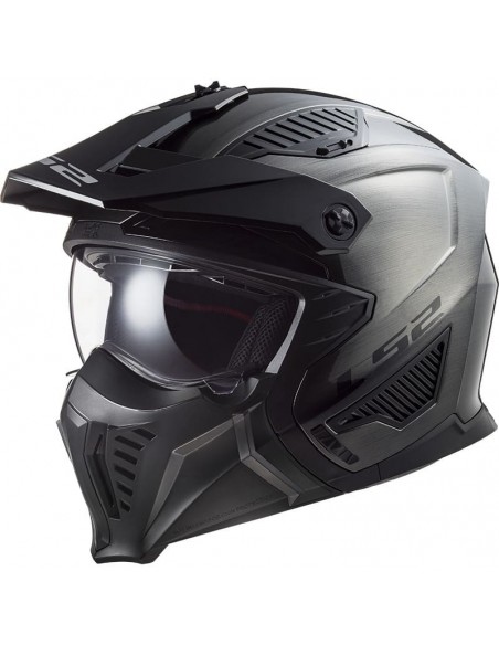 Casco LS2 OF606 Drifter Jeans | Titanio