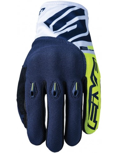 Guantes Five E3 Evo | Amarillo fluor y azul