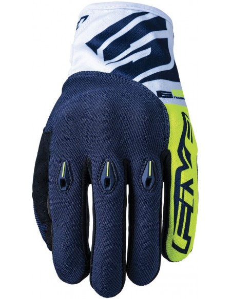 Guantes Five E3 Evo | Amarillo fluor y azul