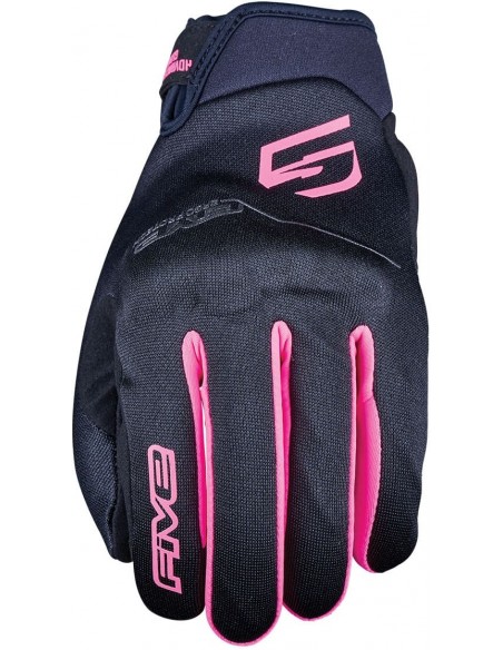 Guantes Five Globe Evo Woman | Negro y rosa