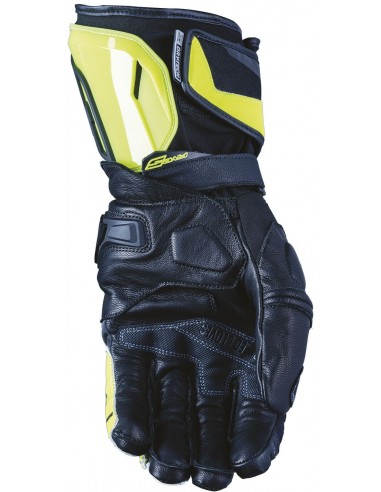 Guantes Five RFX WP | Negro y amarillo fluor