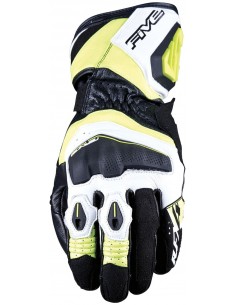 Cinco Luvas RFX4 Evo - Fluor branco e amarelo